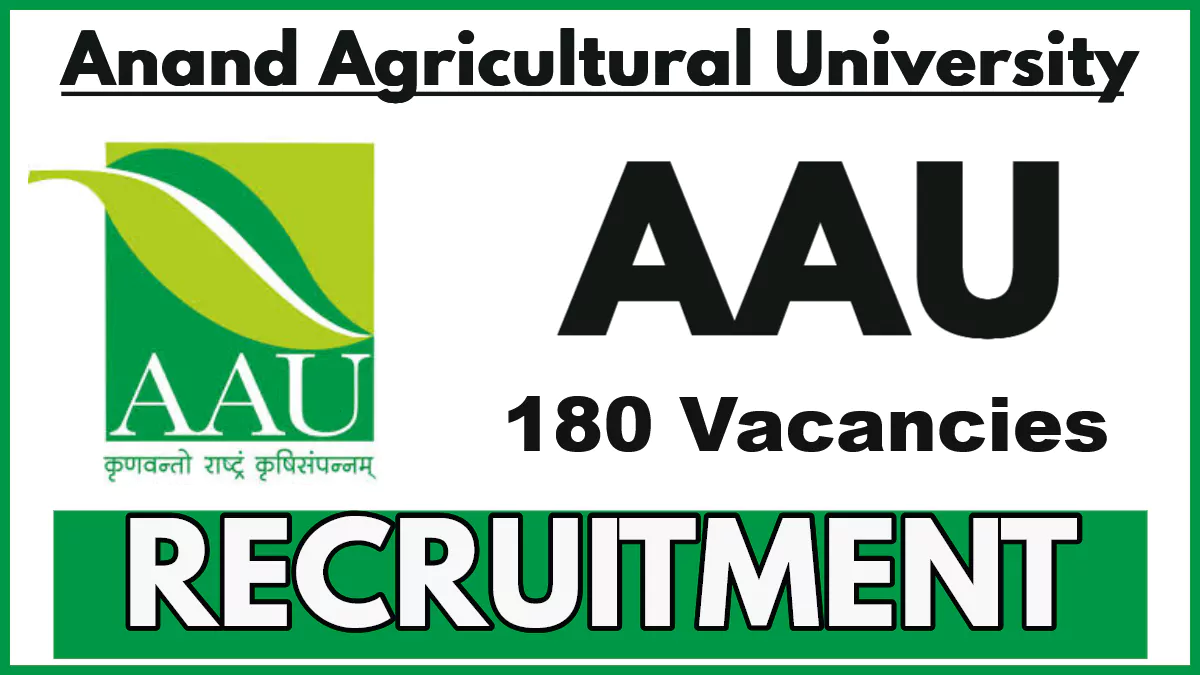 AAU Recruitment 2024, Apply for 180 Faculty Posts