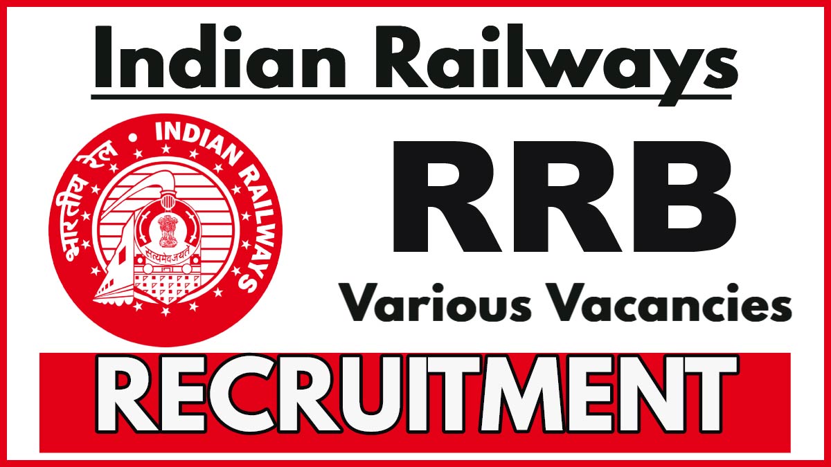 RRB MI Recruitment Notification 2025 PDF, Apply for 1036 Vacancies in Ministerial & Isolated Categories